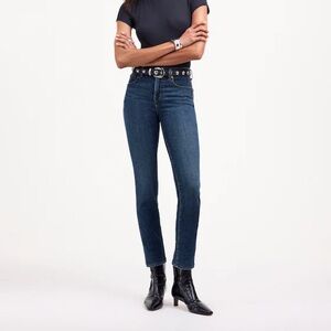 Madewell Mid-Rise Stovepipe Denim (26)